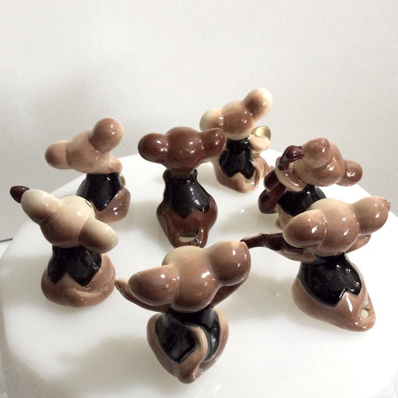 🩷🐭 Vintage set of seven band of musical mice figures - Picture 11 of 15